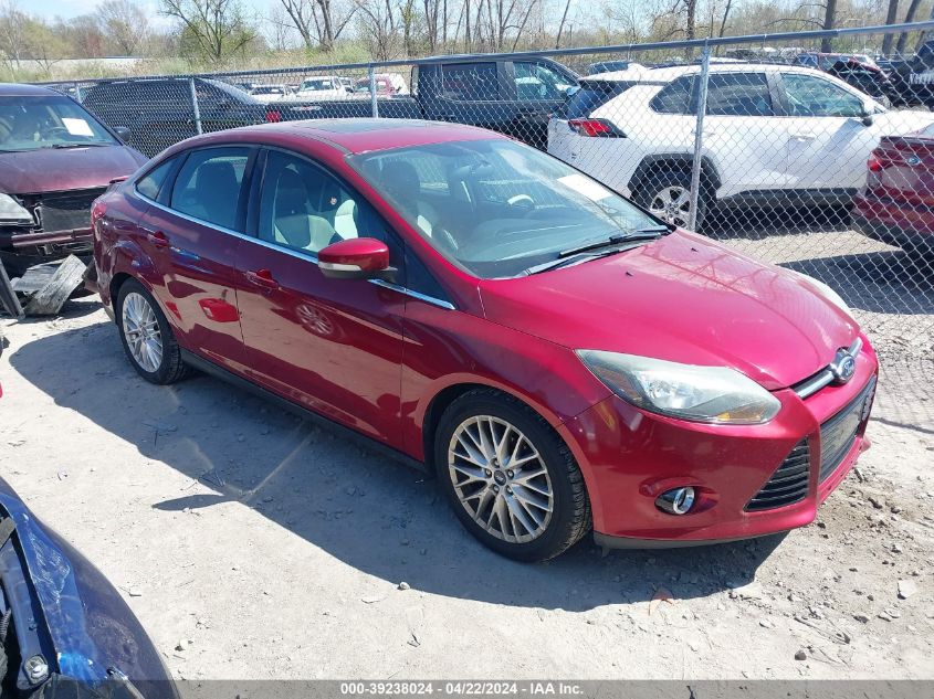 2013 FORD FOCUS TITANIUM - 1FADP3J21DL114887