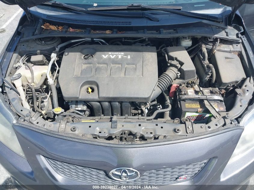 2010 Toyota Corolla S VIN: 2T1BU4EE5AC425715 Lot: 39238027