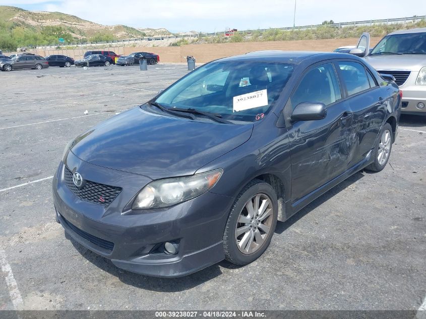 2010 Toyota Corolla S VIN: 2T1BU4EE5AC425715 Lot: 39238027