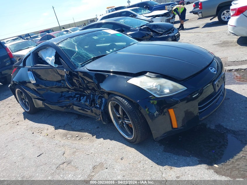 2006 Nissan 350Z Touring VIN: JN1AZ34E06M352906 Lot: 39238055