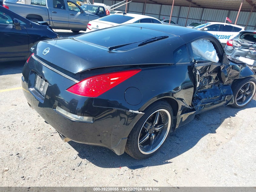 2006 Nissan 350Z Touring VIN: JN1AZ34E06M352906 Lot: 39238055