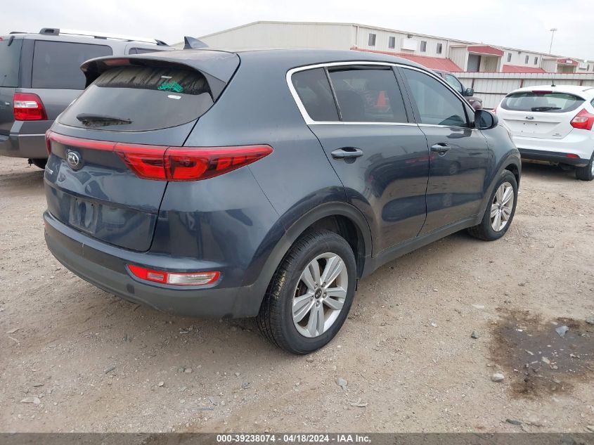 2017 Kia Sportage Lx VIN: KNDPM3AC3H7054005 Lot: 39238074