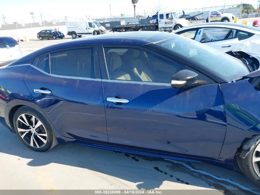 2017 Nissan Maxima 3.5 Sl VIN: 1N4AA6AP2HC452693 Lot: 39238099