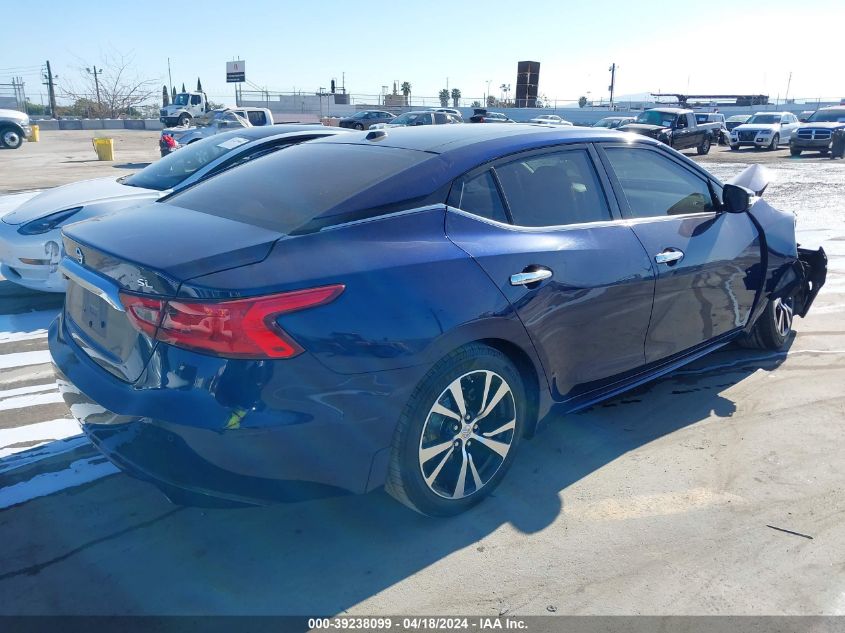 2017 Nissan Maxima 3.5 Sl VIN: 1N4AA6AP2HC452693 Lot: 39238099