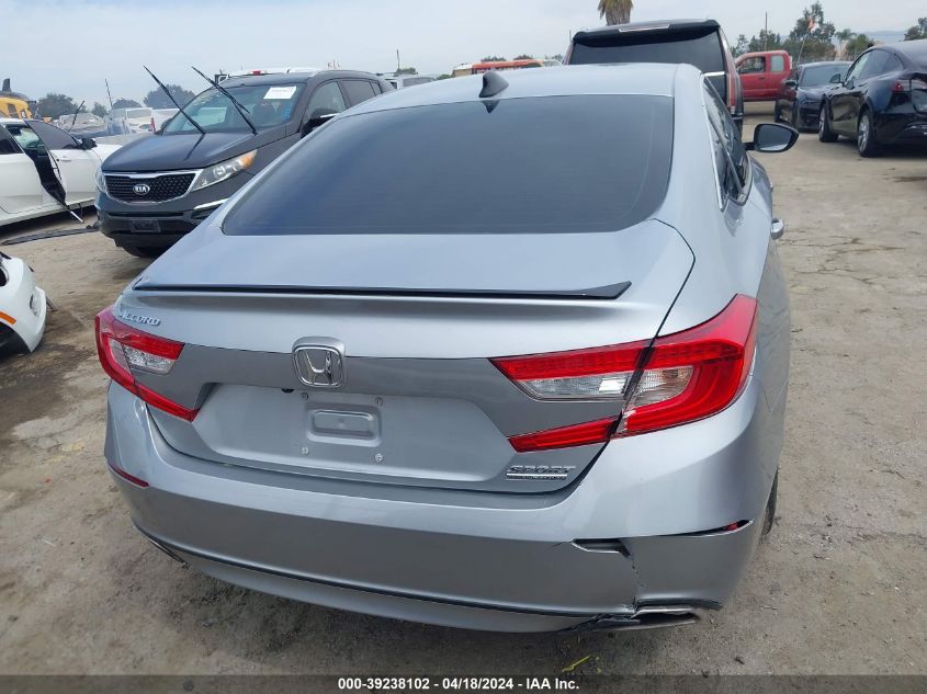 2022 Honda Accord Sport Special Edition VIN: 1HGCV1F48NA09125 Lot: 39238102