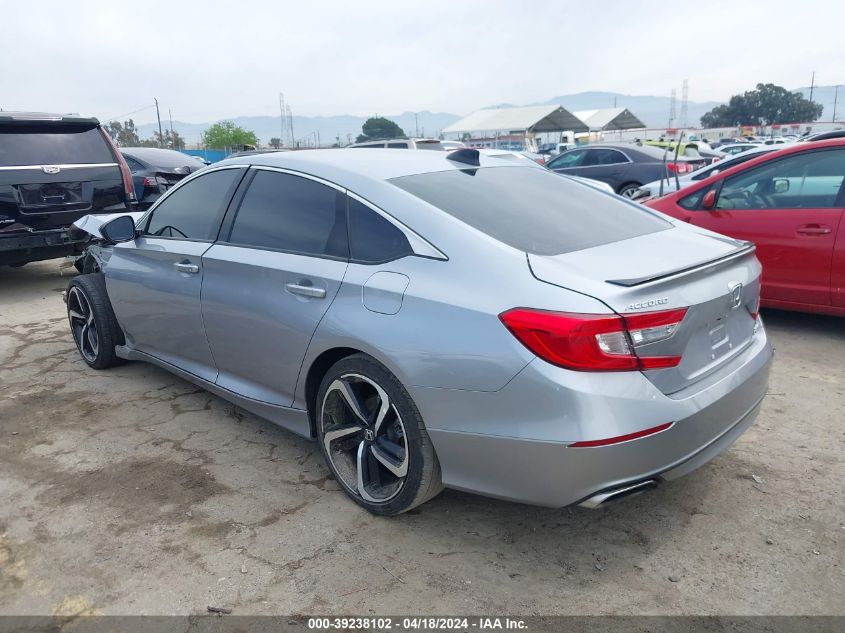 2022 Honda Accord Sport Special Edition VIN: 1HGCV1F48NA09125 Lot: 39238102