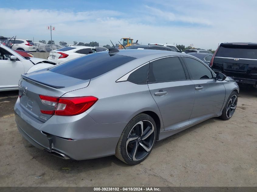 2022 Honda Accord Sport Special Edition VIN: 1HGCV1F48NA09125 Lot: 39238102