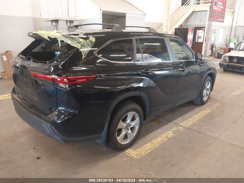 2023 Toyota Highlander Hybrid Le VIN: 5TDBBRCH0PS580494 Lot: 39238103