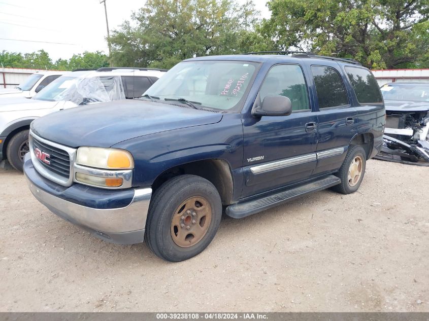 2004 GMC Yukon Sle VIN: 1GKEC13V54R127195 Lot: 39238108