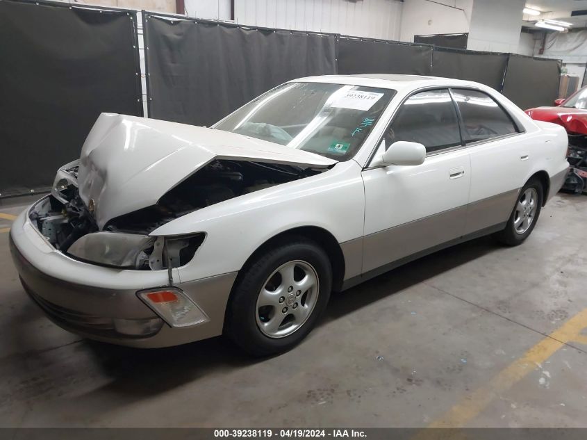 1999 Lexus Es 300 VIN: JT8BF28GXX5067480 Lot: 39238119