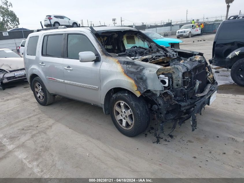 2010 Honda Pilot Touring VIN: 5FNYF3H98AB005133 Lot: 39238121