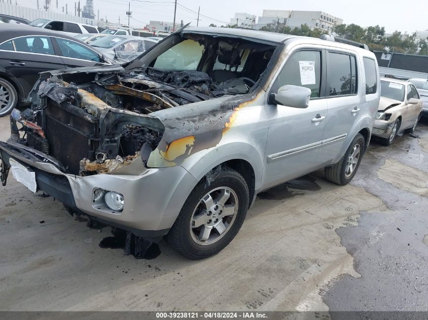 2010 Honda Pilot Touring VIN: 5FNYF3H98AB005133 Lot: 39238121