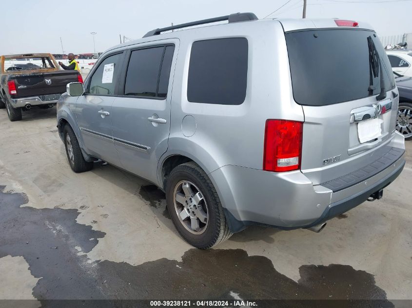 2010 Honda Pilot Touring VIN: 5FNYF3H98AB005133 Lot: 39238121