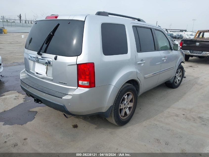 2010 Honda Pilot Touring VIN: 5FNYF3H98AB005133 Lot: 39238121