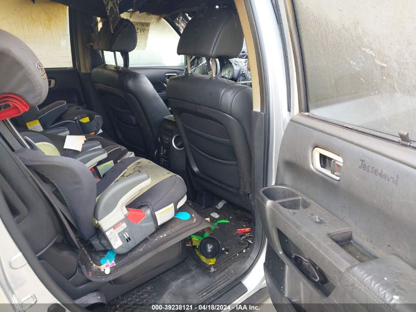 2010 Honda Pilot Touring VIN: 5FNYF3H98AB005133 Lot: 39238121