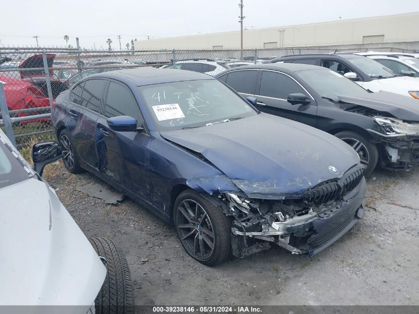 2020 BMW 330I VIN: 3MW5R1J08L8B27781 Lot: 39238146