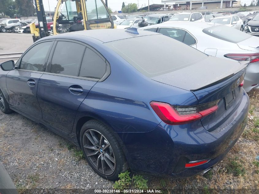 2020 BMW 330I VIN: 3MW5R1J08L8B27781 Lot: 39238146