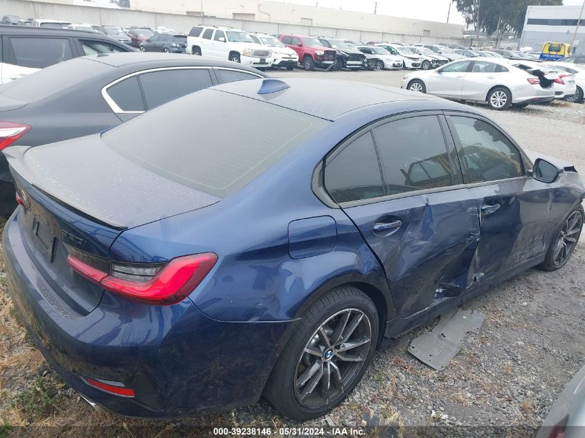 2020 BMW 330I VIN: 3MW5R1J08L8B27781 Lot: 39238146