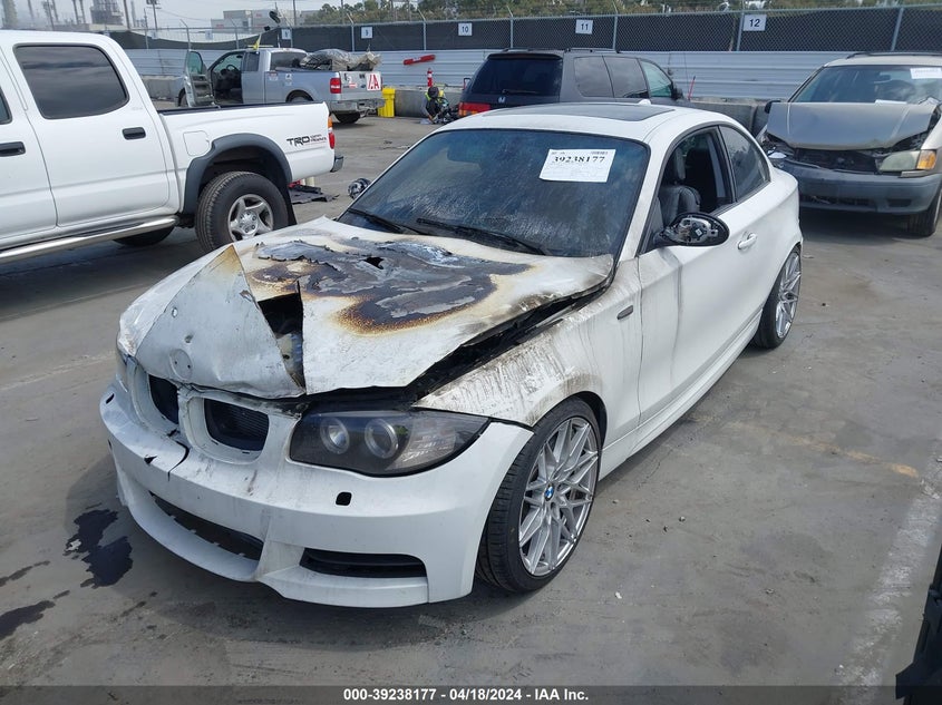 2008 BMW 135I VIN: WBAUC73518VF24846 Lot: 39238177