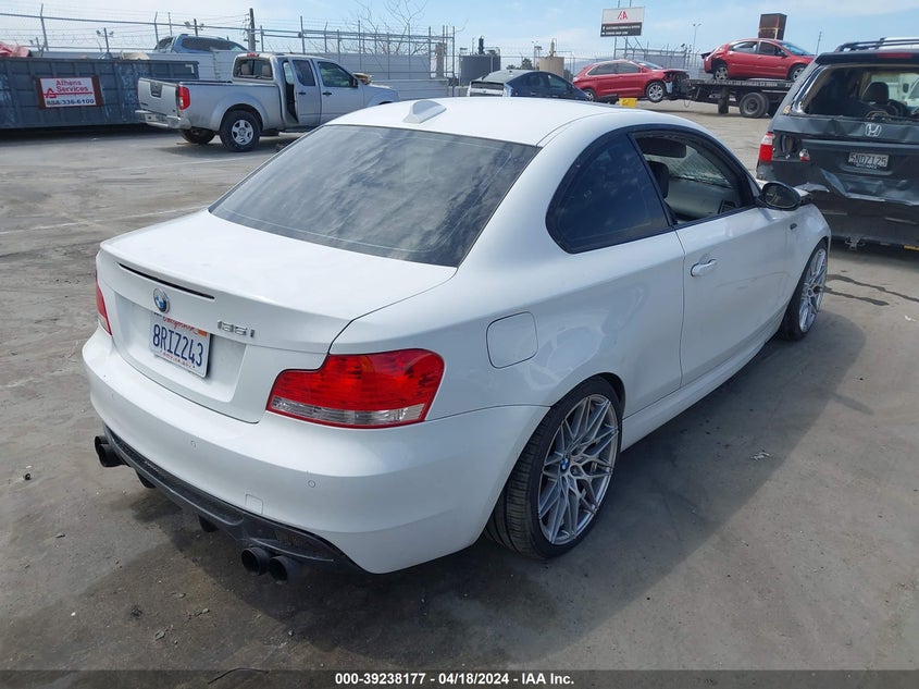 2008 BMW 135I VIN: WBAUC73518VF24846 Lot: 39238177