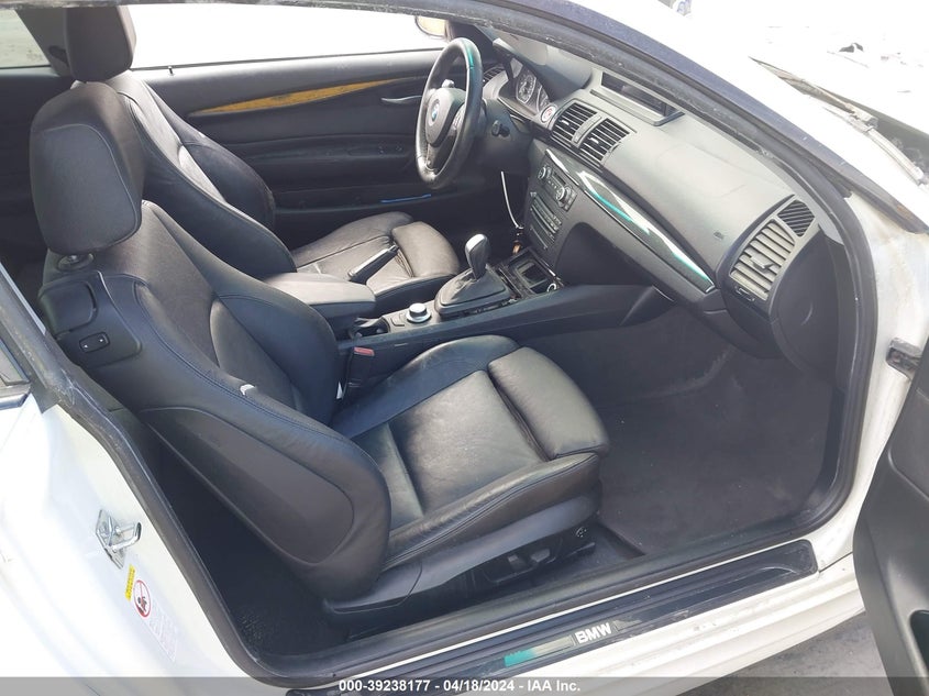 2008 BMW 135I VIN: WBAUC73518VF24846 Lot: 39238177