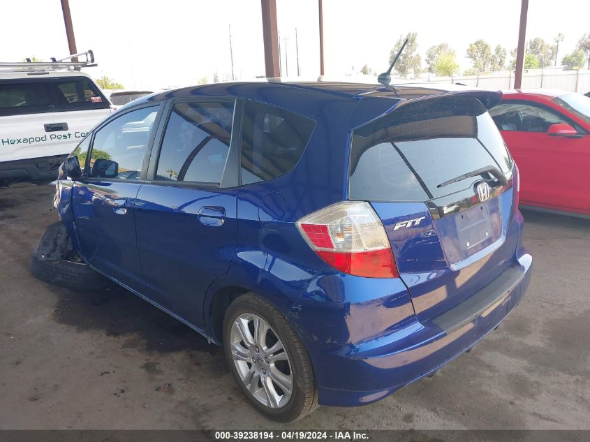 2009 Honda Fit Sport VIN: JHMGE88429S007778 Lot: 39238194