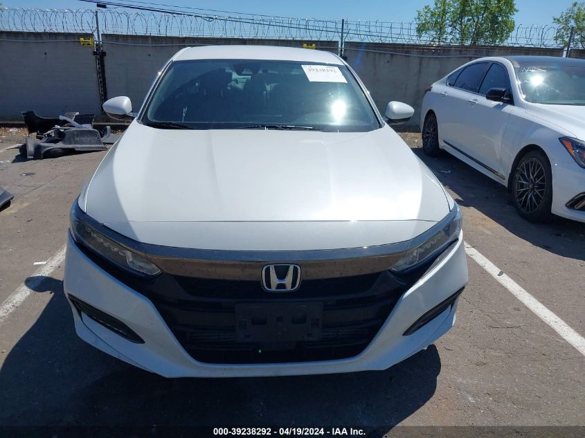 2018 Honda Accord Sport VIN: 1HGCV1F37JA188373 Lot: 39238292