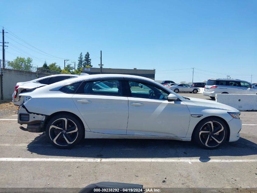 2018 Honda Accord Sport VIN: 1HGCV1F37JA188373 Lot: 39238292