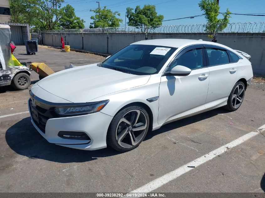 2018 Honda Accord Sport VIN: 1HGCV1F37JA188373 Lot: 39238292