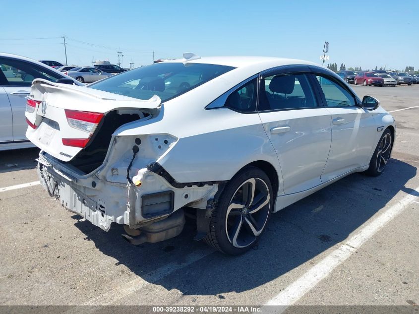 2018 Honda Accord Sport VIN: 1HGCV1F37JA188373 Lot: 39238292