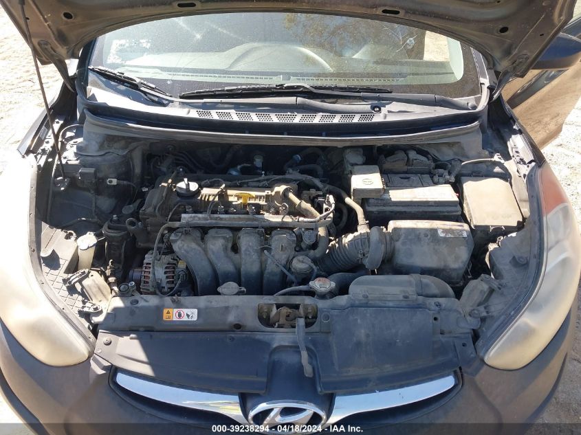 2013 Hyundai Elantra Gls VIN: KMHDH4AE1DU593731 Lot: 39238294