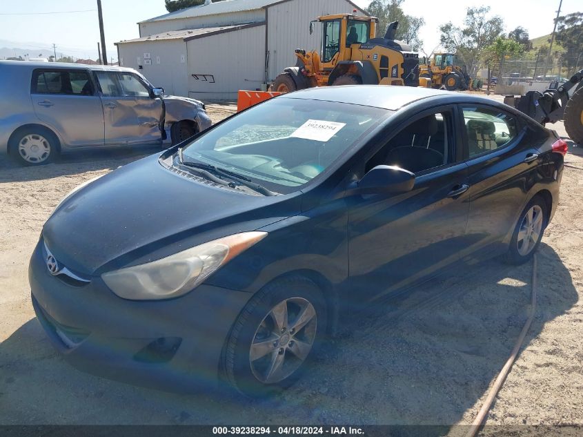2013 Hyundai Elantra Gls VIN: KMHDH4AE1DU593731 Lot: 39238294