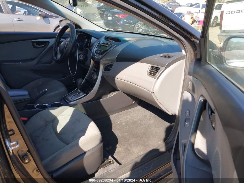 2013 Hyundai Elantra Gls VIN: KMHDH4AE1DU593731 Lot: 39238294