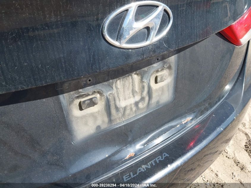 2013 Hyundai Elantra Gls VIN: KMHDH4AE1DU593731 Lot: 39238294