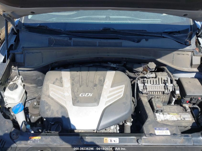 2018 Hyundai Santa Fe Limited Ultimate VIN: KM8SR4HF8JU286605 Lot: 39238296