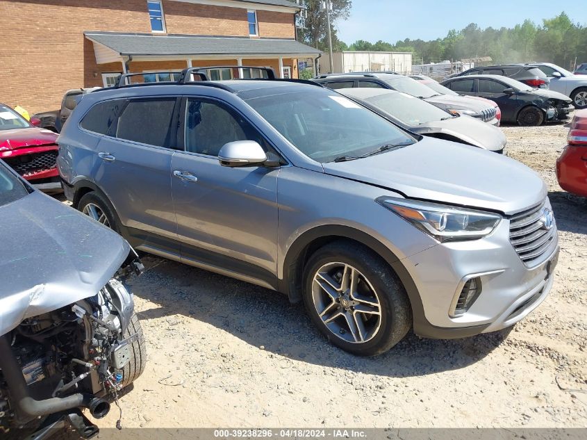 2018 Hyundai Santa Fe Limited Ultimate VIN: KM8SR4HF8JU286605 Lot: 39238296