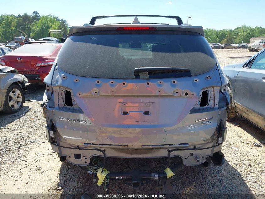 2018 Hyundai Santa Fe Limited Ultimate VIN: KM8SR4HF8JU286605 Lot: 39238296