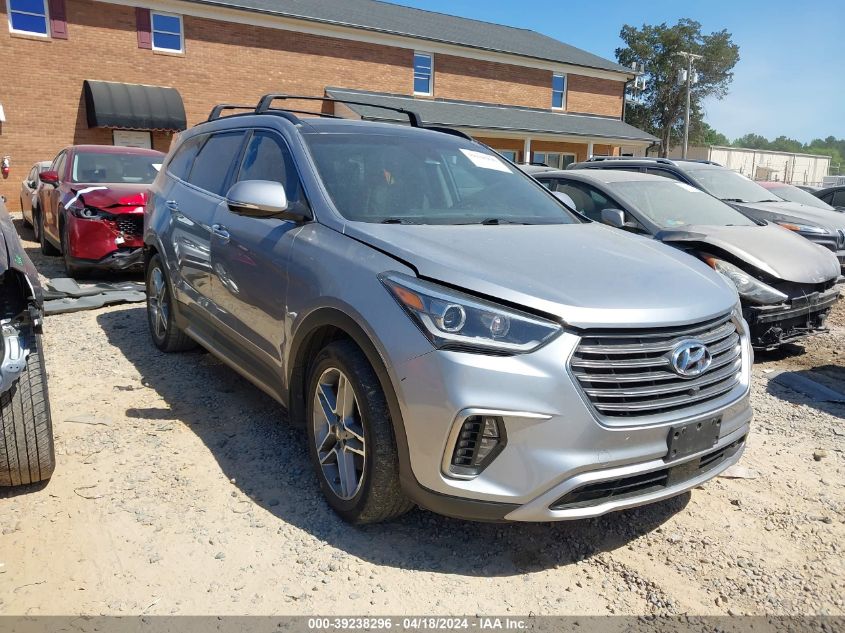 2018 Hyundai Santa Fe Limited Ultimate VIN: KM8SR4HF8JU286605 Lot: 39238296