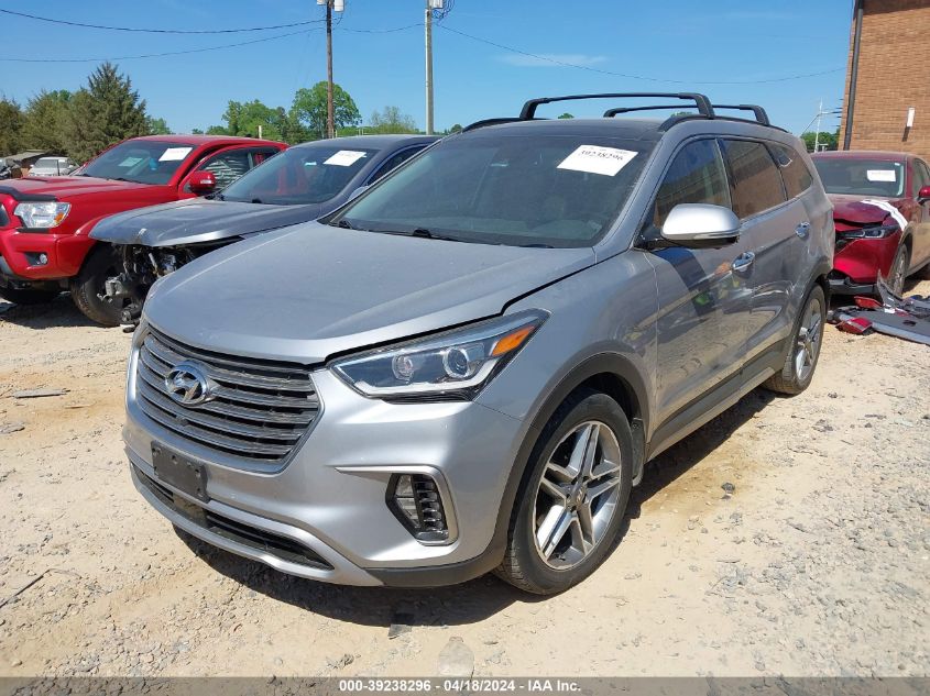 2018 Hyundai Santa Fe Limited Ultimate VIN: KM8SR4HF8JU286605 Lot: 39238296