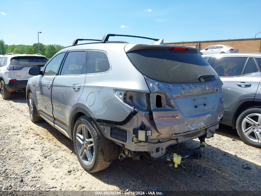 2018 Hyundai Santa Fe Limited Ultimate VIN: KM8SR4HF8JU286605 Lot: 39238296