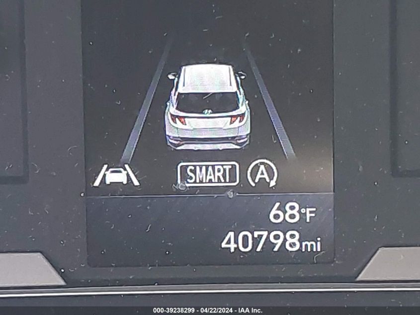 2022 Hyundai Tucson Sel VIN: 5NMJB3AE1NH109083 Lot: 39238299