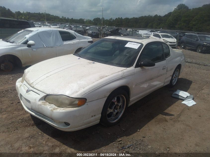 2002 Chevrolet Monte Carlo Ss VIN: 2G1WX15K829167133 Lot: 39238311