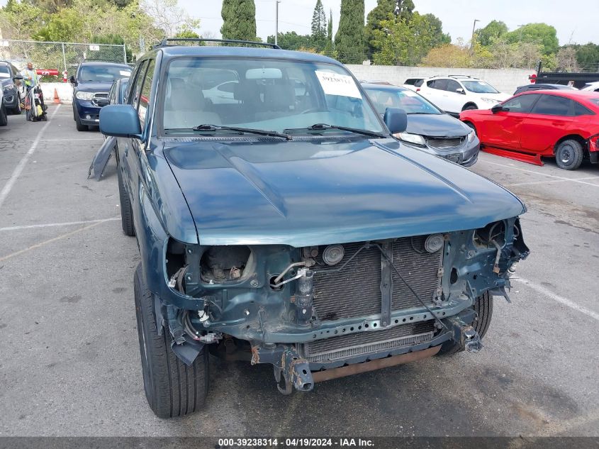 1996 Toyota 4Runner Sr5 VIN: JT3GN86R4T0011550 Lot: 39238314