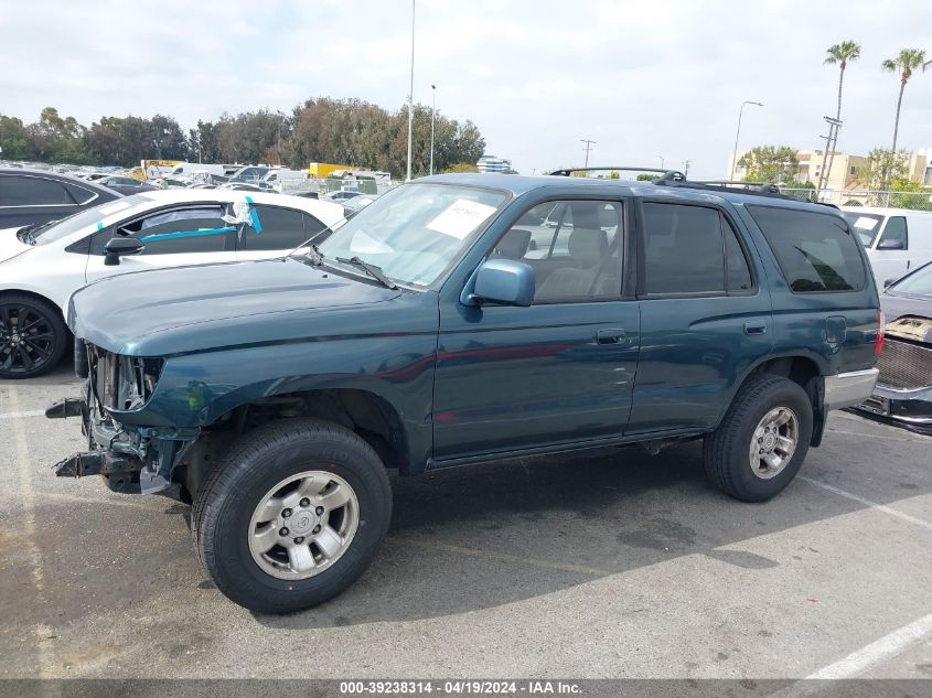 1996 Toyota 4Runner Sr5 VIN: JT3GN86R4T0011550 Lot: 39238314