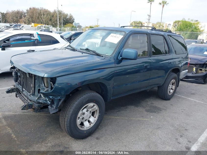 1996 Toyota 4Runner Sr5 VIN: JT3GN86R4T0011550 Lot: 39238314