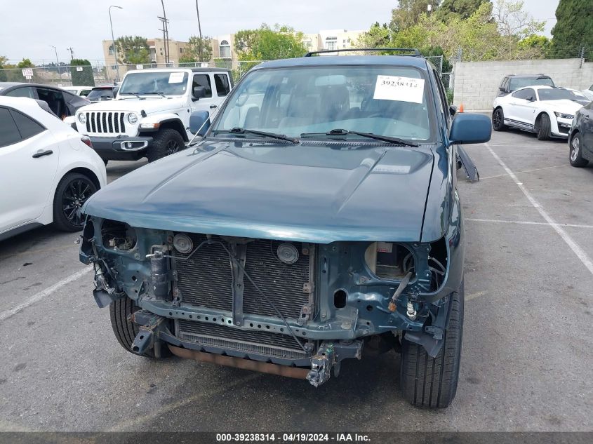 1996 Toyota 4Runner Sr5 VIN: JT3GN86R4T0011550 Lot: 39238314