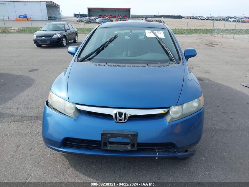 2006 Honda Civic Lx VIN: 1HGFA16516L107955 Lot: 46184994