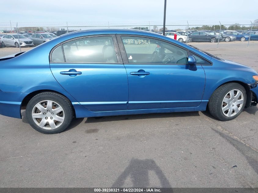 2006 Honda Civic Lx VIN: 1HGFA16516L107955 Lot: 46184994