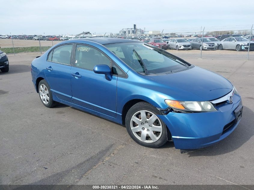 2006 Honda Civic Lx VIN: 1HGFA16516L107955 Lot: 46184994