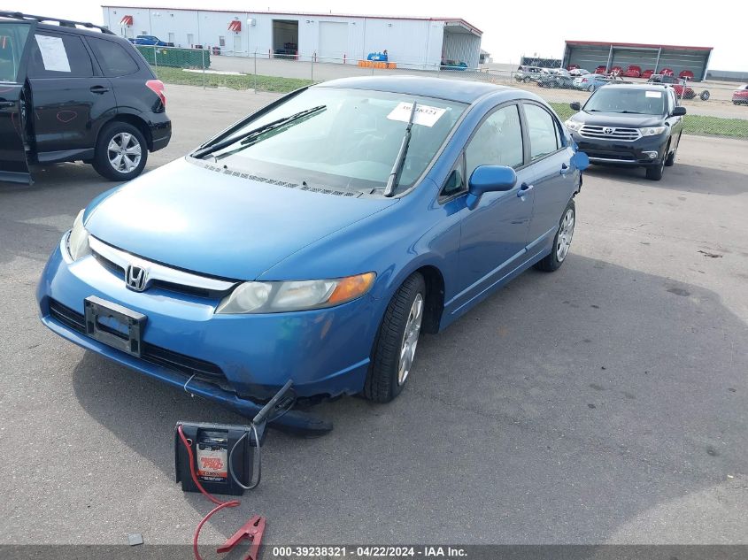 2006 Honda Civic Lx VIN: 1HGFA16516L107955 Lot: 46184994